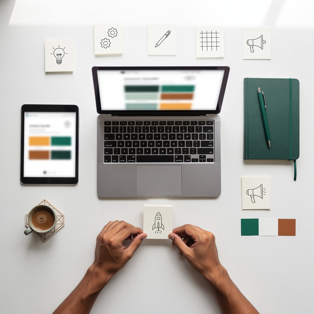WebZum - خطوات إنشاء موقع احترافي بالذكاء الاصطناعي في 5 دقائق